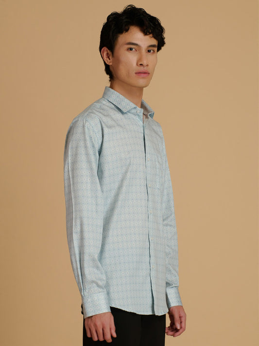 Albion Premium Men Print Shirt Fs