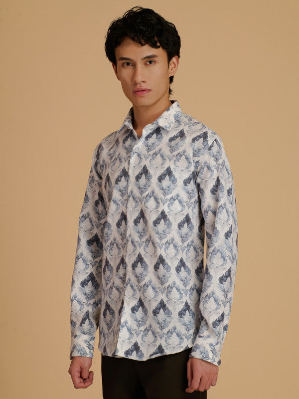 Albion Premium Men Print Shirt Fs