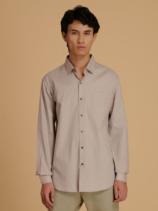 Albion Premium Mens Print Shirt Fs