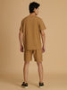Albion Premium Boys Matching Cord Set | Short Sleeve Top + Shorts | Daily Wear