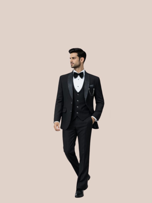 Albion Men’s Designer Coat Suit – Elegant Wedding & Party Wear