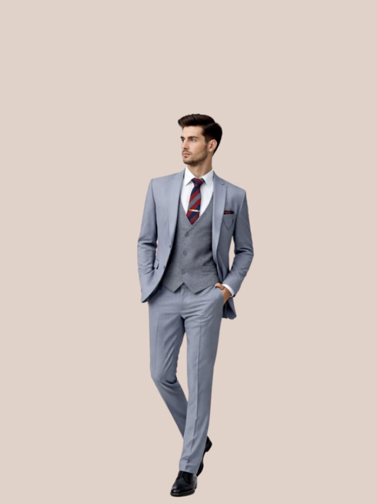 Men’s Classic Formal Coat Suit – Premium Tailored Fit