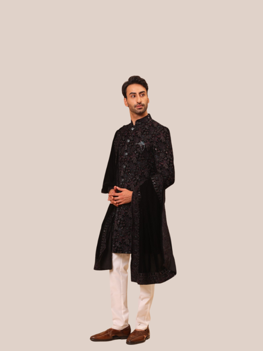 Albion men s designer indo western ethnic suit for wedding wear