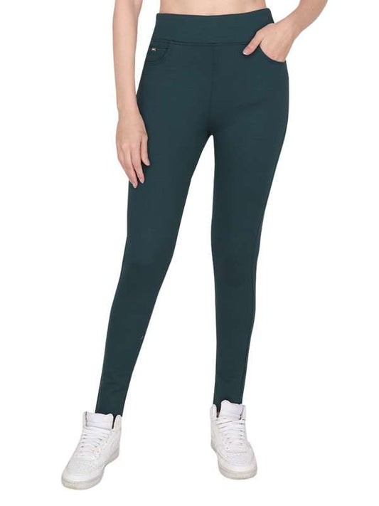 Chunmun Albion Smart Casual Green Jegging