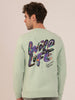 Albion Winter Men’s Trendy Regular-Fit L.Green Sweatshirt