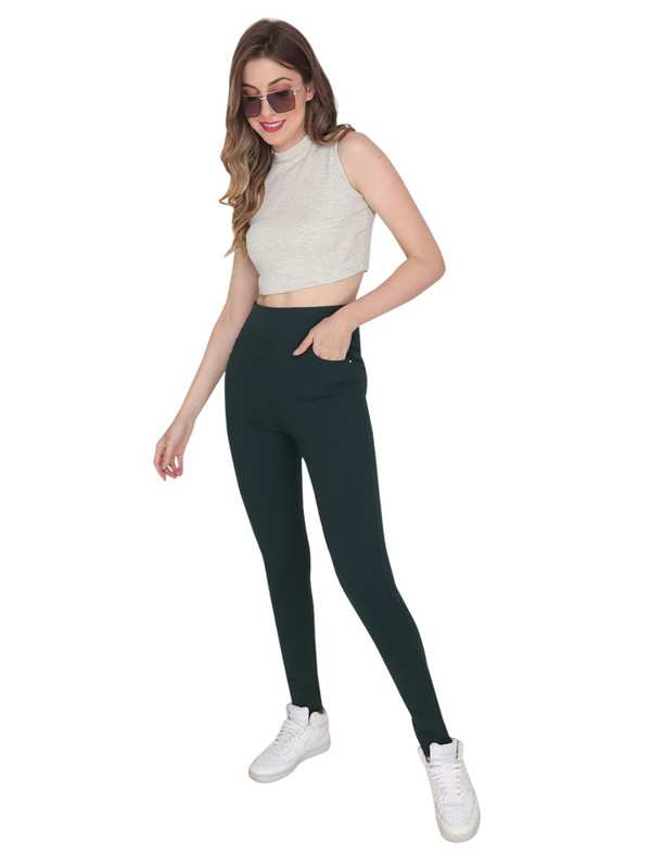 Chunmun Albion Smart Casual B.Green Jegging