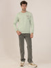 Albion Winter Men’s Trendy Regular-Fit L.Green Sweatshirt