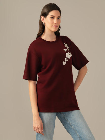 Women’s Casual Ribbed Tunic Top– Stretchy, Comfortable Knit Top for Daily Wear