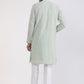 Albion Men Premium Green Kurta Pyjama