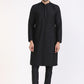 Albion Mens Premium Black Kurta Pyjama