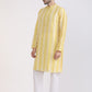 Albion Men Premium Mustard Kurta Pyjama