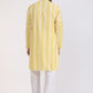 Albion Men Premium Mustard Kurta Pyjama