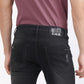 Albion Men Premium Carban Black Jeans