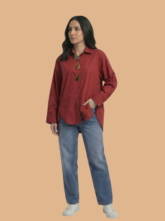 Albion Women Stylish Button Down Shirt – Modern Casual Fashion