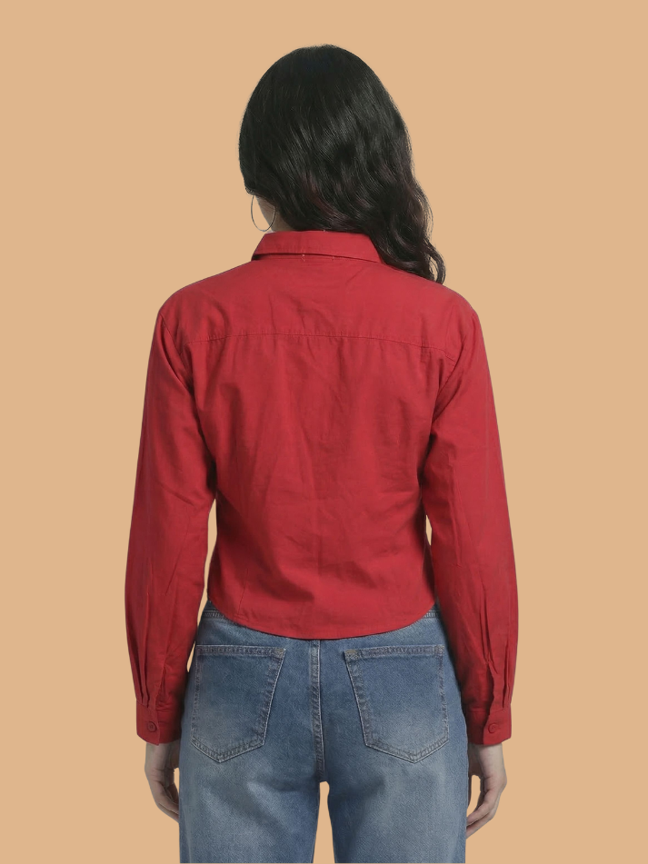 Albion Women Elegant Casual Cotton Shirt – Stylish Summer Wear