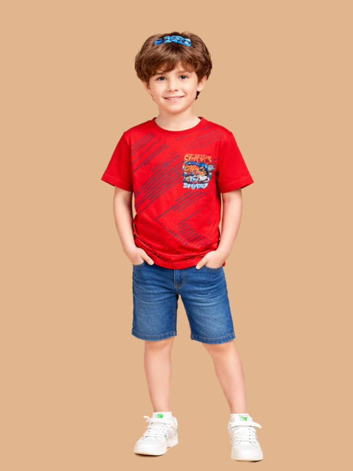 Albion Stylish Kids T-Shirt – Trendy Design Cotton Wear for Boys & Girls