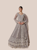 Albion Traditional Pink Embroidered Bridal Lehenga