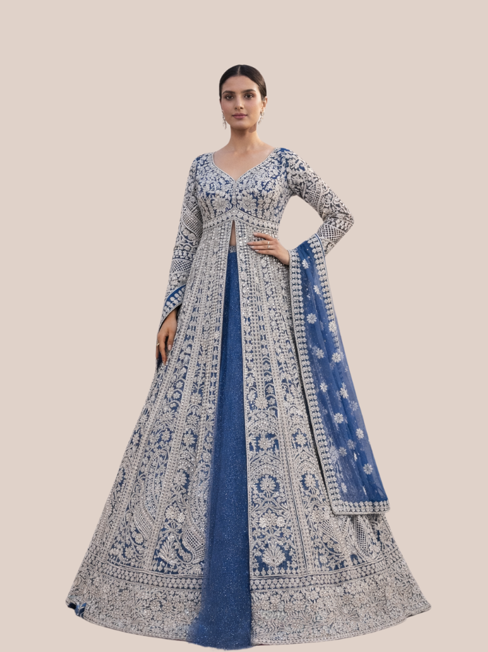 Albion Women Festive Wear Pink Lehenga with Heavy Work