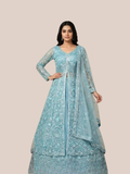 Albion women designer pink embroidered lehenga choli