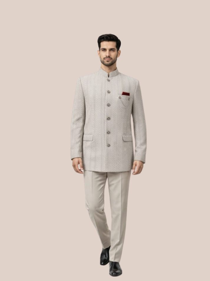Men’s Slim Fit Coat Suit – Modern Stylish Formal Wear