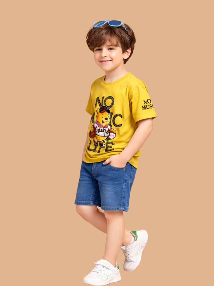 Albion Kids Casual T-Shirt – Soft Fabric All Day Comfort Tee