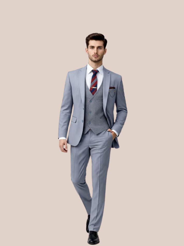 Men’s Classic Formal Coat Suit – Premium Tailored Fit
