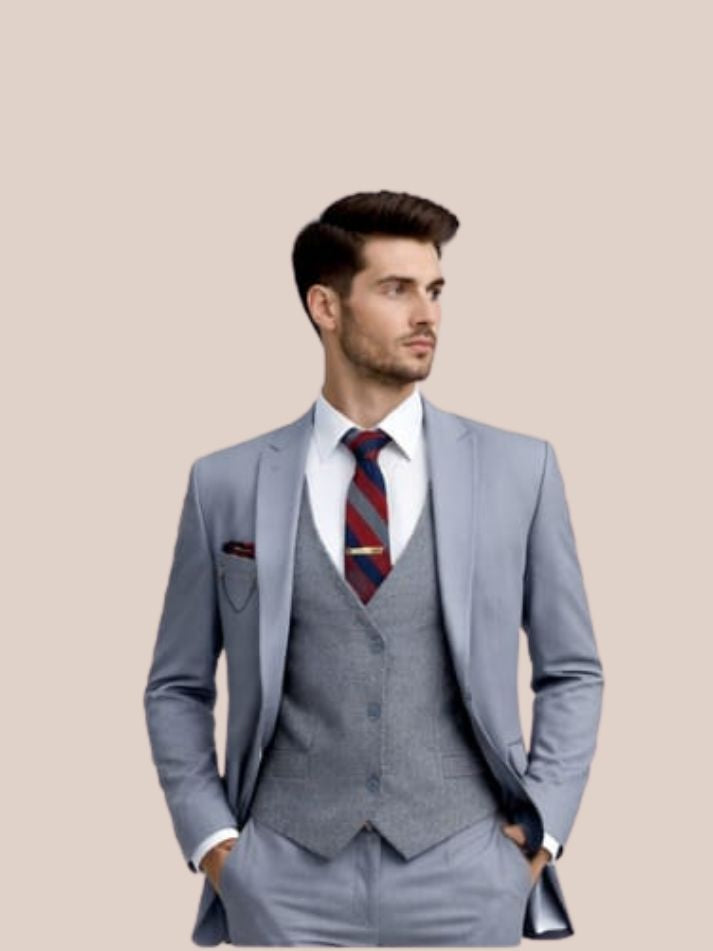 Men’s Classic Formal Coat Suit – Premium Tailored Fit