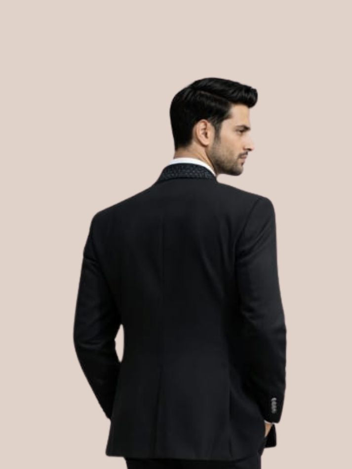 Albion Men’s Designer Coat Suit – Elegant Wedding & Party Wear
