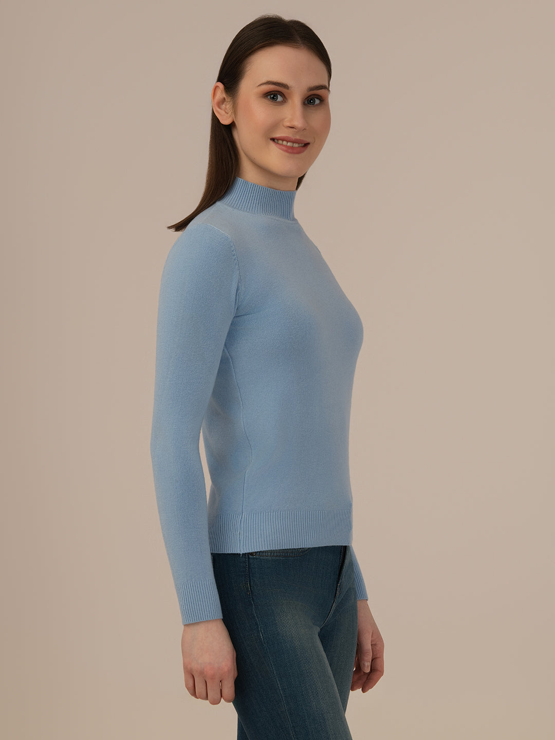 Albion Casual New Blue Winter Sweater-blue