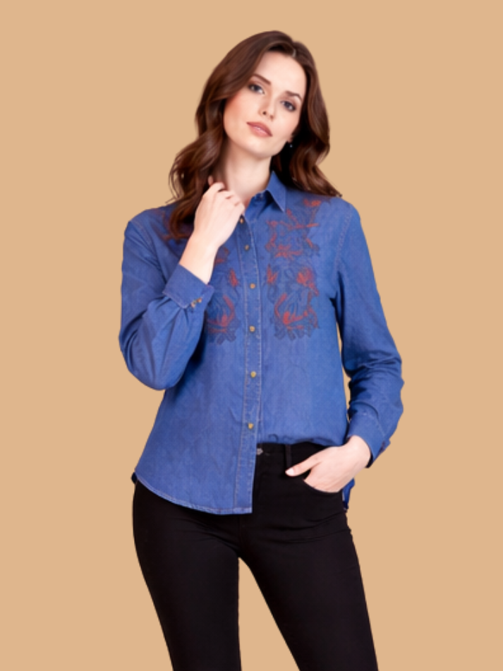 Albion Women Premium Office Wear Shirt – Modern Formal Style