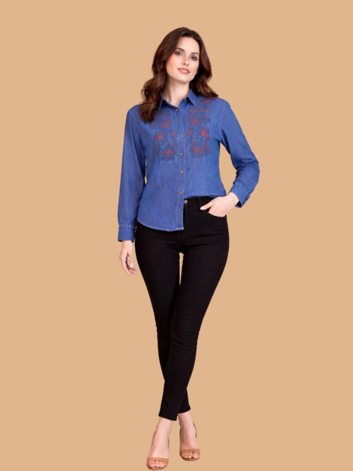 Albion Women Premium Office Wear Shirt – Modern Formal Style