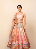 Albion Women’s Luxury Lehenga Choli with Heavy Embroidery