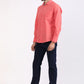 Albion Men Premium Orange Casual Shirt