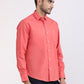 Albion Men Premium Orange Casual Shirt