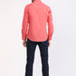 Albion Men Premium Orange Casual Shirt