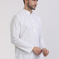 Albion Men Premium White Casual Shirt