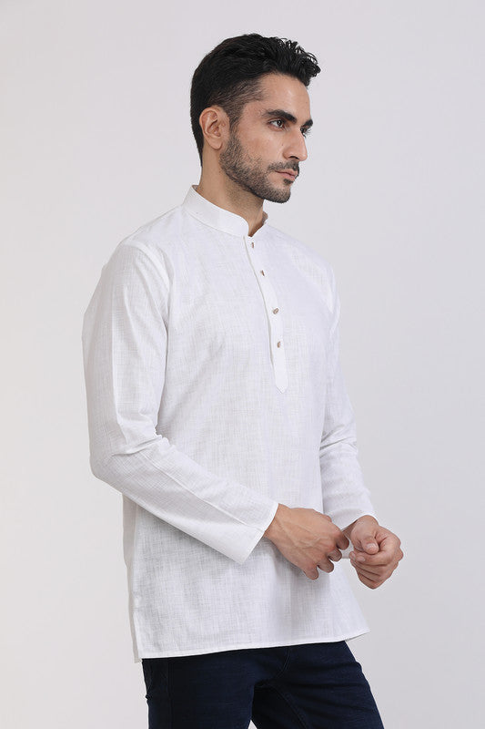 Albion Men Premium White Casual Shirt