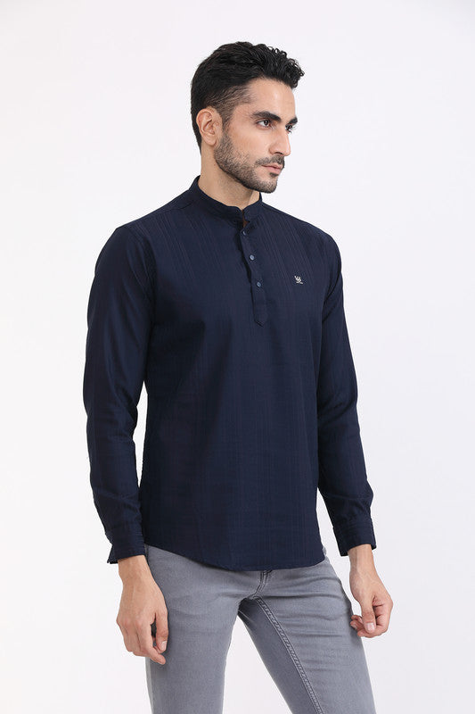 Albion Men Premium Blue Casual Shirt