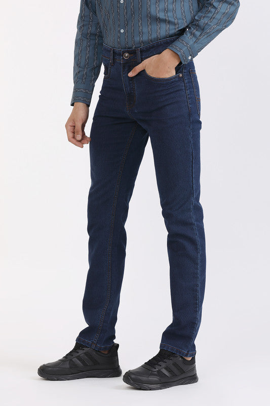 Albion Men Premium Dark Blue Jeans