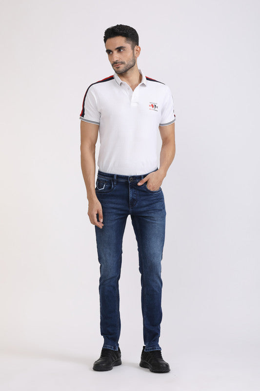 Albion Men Premium Dx Blue Jeans