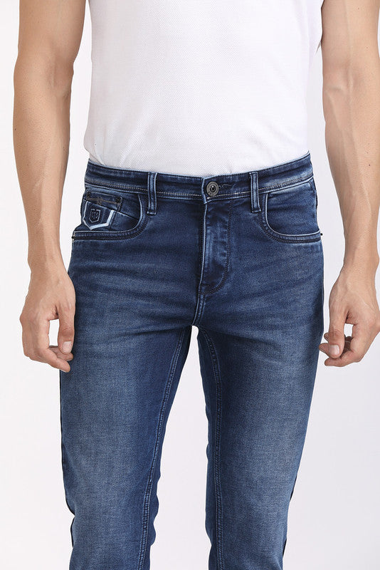 Albion Men Premium Dx Blue Jeans