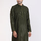Albion Men Premium Mehandi Kurta Pyjama
