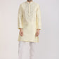 Albion Men Premium Lemon Kurta Pyjama