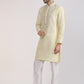 Albion Men Premium Lemon Kurta Pyjama