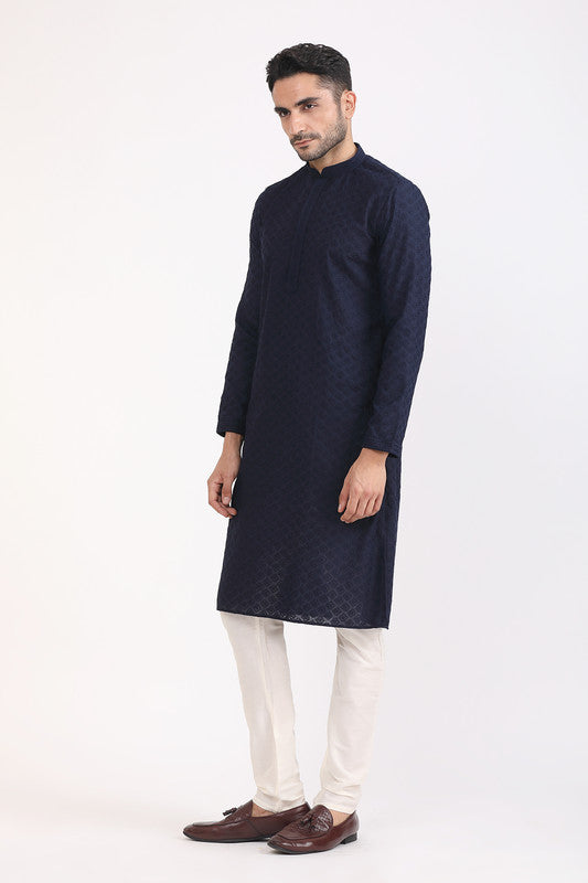 Albion Men Premium R.Blue Kurta Pyjama