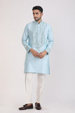 Albion Men Premium Sky Kurta Pyjama
