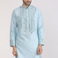 Albion Men Premium Sky Kurta Pyjama
