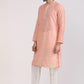 Albion Men Premium Peach Kurta Pyjama