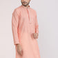 Albion Men Premium Peach Kurta Pyjama
