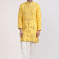 Albion Men Premium Yellow Kurta Pyjama